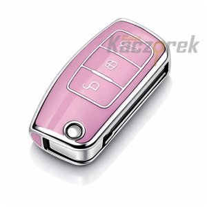 Etui TPU 388 - Ford - różowe
