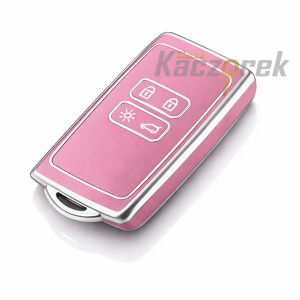 Etui TPU 406 - Renault - różowe