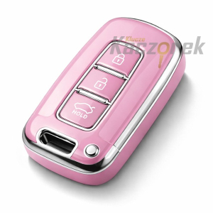 Etui TPU 409 - Hyundai / KIA - różowe