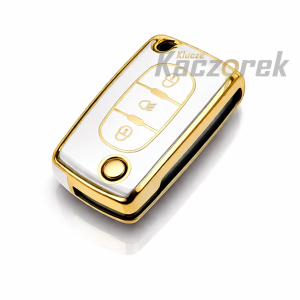 Etui TPU 421 - Citroen / Peugeot - białe