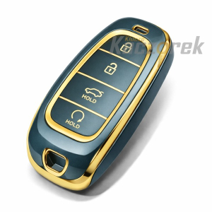 Etui TPU 432 - Hyundai - niebieskie