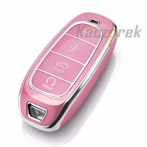 Etui TPU 437 - Hyundai - różowe