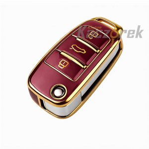 Etui TPU 485 - Audi - czerwone
