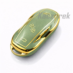 Etui TPU 487 - Tesla - zielone