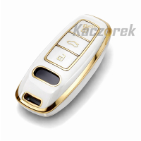 Etui TPU 072 - Audi - białe