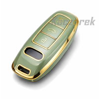 Etui TPU 074 - Audi - zielone