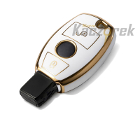 Etui TPU 247 - Mercedes - białe