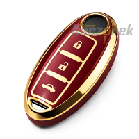 Etui TPU 324 - Nissan - czerwone