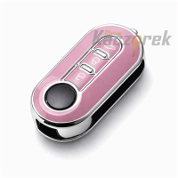 Etui TPU 399 - Fiat - różowe
