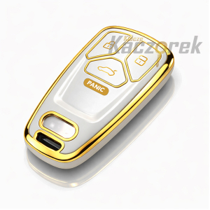 Etui TPU 066 - Audi - białe