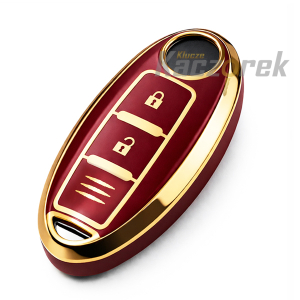 Etui TPU 329 - Nissan - czerwone