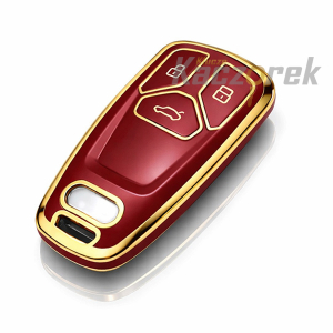Etui TPU 424 - Audi - czerwone
