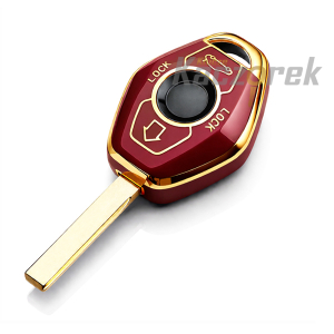 Etui TPU 496 - BMW - czerwone