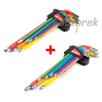 DK 119 - Amio - zestaw kluczy imbusowych HEX z kulką i TORX