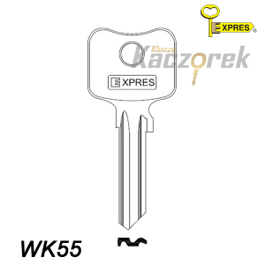 Expres 509 - klucz surowy stalowy - WK55