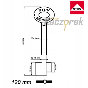 Zasuwowy 076 - Stuv 120 mm