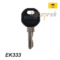 Mieszkaniowy 281 - klucz surowy - Euro Box do wkładki EK333