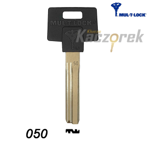 Mul-T-Lock 050 - klucz surowy