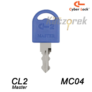 Mieszkaniowy 247 - klucz surowy - Cyber Lock CL2 Master MC04