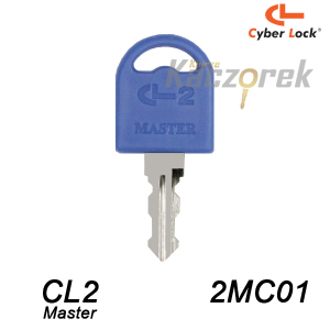 Mieszkaniowy 249 - klucz surowy - Cyber Lock CL2 Master 2MC01