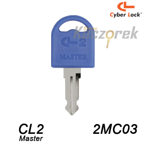 Mieszkaniowy 251 - klucz surowy - Cyber Lock CL2 Master 2MC03