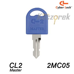 Mieszkaniowy 253 - klucz surowy - Cyber Lock CL2 Master 2MC05