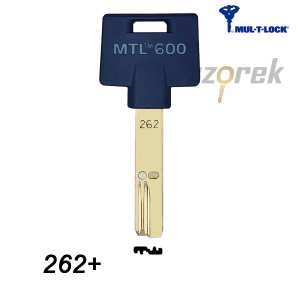Mul-T-Lock 262+ - MTL600 - klucz surowy