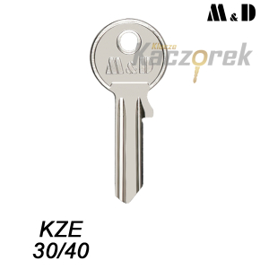 Mieszkaniowy 240 - klucz surowy mosiężny - M&D KZE 30/40