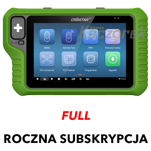 Roczna subskrypcja FULL do Key Master G3 - OBD Star