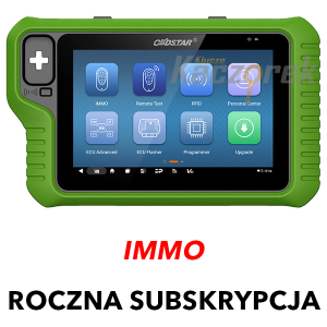 Roczna subskrypcja IMMO do Key Master G3 - OBD Star