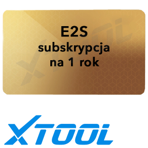 Roczna subskrypcja do XTool E2S